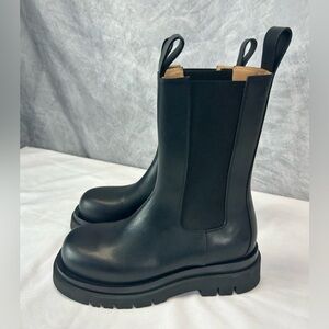 Bottega Veneta Black Ankle Boots